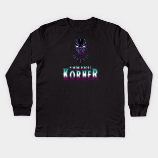 413 Kollectors Korner Panther Kids Long Sleeve T-Shirt